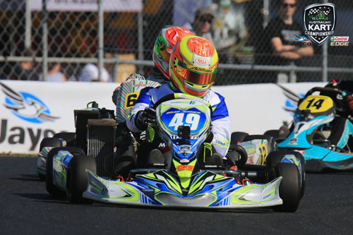 Brad Jenner was victorious in the KA TaG round and Championship