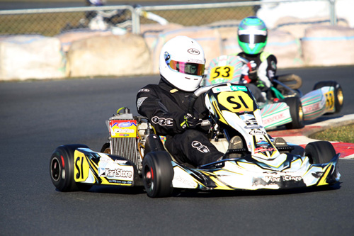 Christchurch's Ayden Polaschek took out Formula Junior