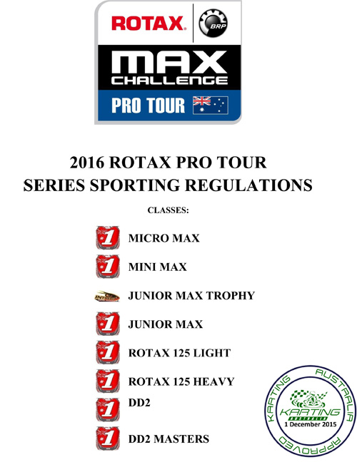 rotax pro tour sporting regulations 2016