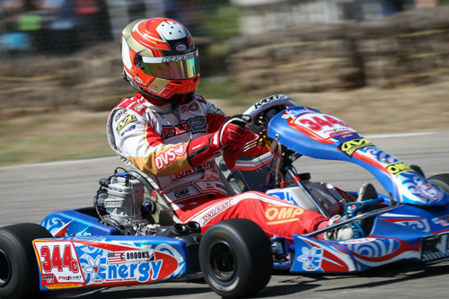 TaG Senior rookie Christian Brooks extended his championship lead with a victory at Adams