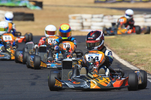 Reece Cohen leads the points in the Junior Max Trophy Class after his first win at Dubbo