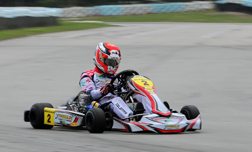 Francesco Celenta (ITA) made it a one-two for Parolin with second place