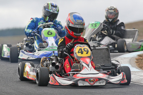 Connor Adam is one of the up-and-comers in the KZ2 Restricted class