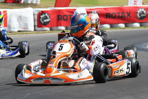 Josh Car took his first Pro Tour round win at Todd Road in Junior Max