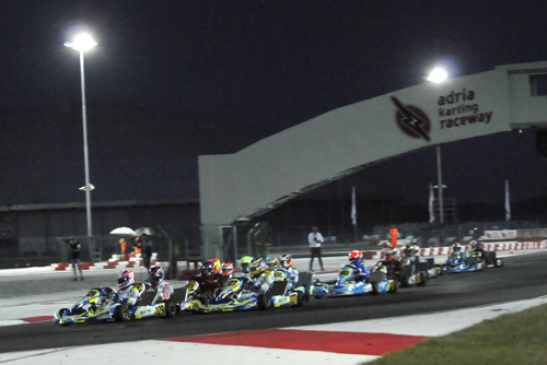 wsk night edition kart races