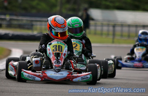 Jackson Rooney leads the way to victory in Vortex Mini ROK