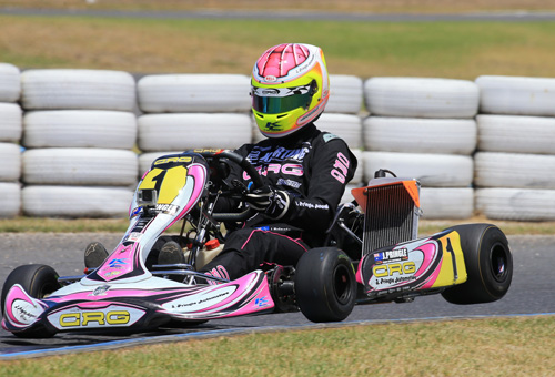 Jason Pringle bagged some good Rotax Rankings points with a 2nd in DD2