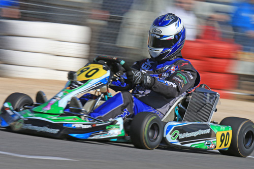 -	Pro Karting's Lee Mitchener will be a force to reckon with in the DD2 Masters class this weekend