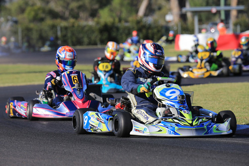 Troy Woolston has taken a clean sweep with just the final remaining in DD2 at Warwick