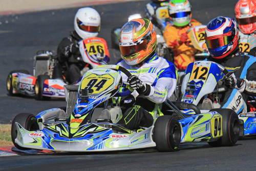 -	CompKart's Brad Jenner currently sits 3rd in the Rotax 125 Light Series Points