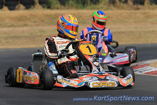 •	Reigning Rotax MAX Australian Challenge Champion in Rotax Light Pierce Lehane dominated in his return to the class with a clean sweep
