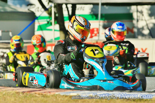 DD2 QLD State Champion, Formula K's Adam Lindstrom (VIC), chased down Nathan Tigani for the win