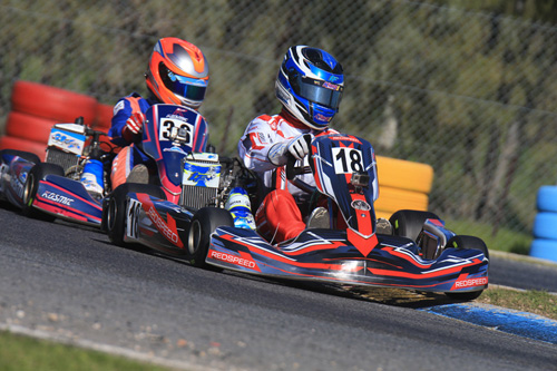 •	Cameron Longmore and Cody Brewczynski were the pacesetters across the day in Junior Max 