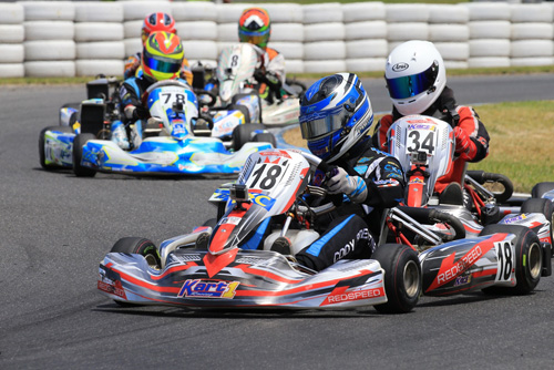 Cody Brewczysnki comes into this weekend on the back of recent success in New Zealand in Junior Max