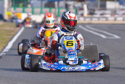 Gold Coaster Troy Brethertn is currently third in the Pro Gearbox (KZ2) standings