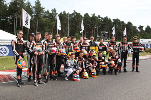 All the CRG drivers who competed at Genk