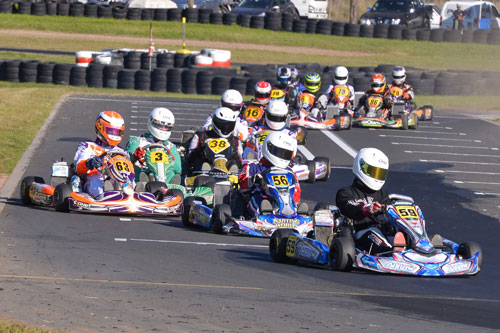 A huge field of drivers will line up in the TaG 125 category for the Race of Stars 