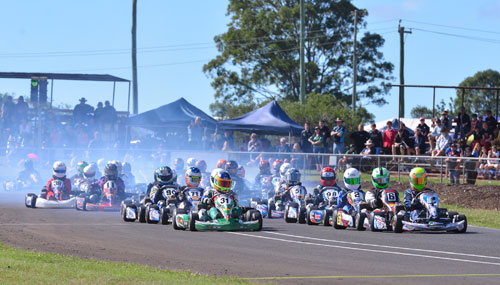 The Junior National category will see more than 30 drivers line up in the grid at the Race of Stars