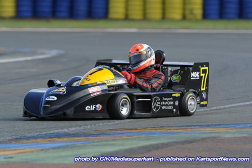 Emmanuel Vinuales (FRA), 2013 CIK-FIA European Superkart Champion
