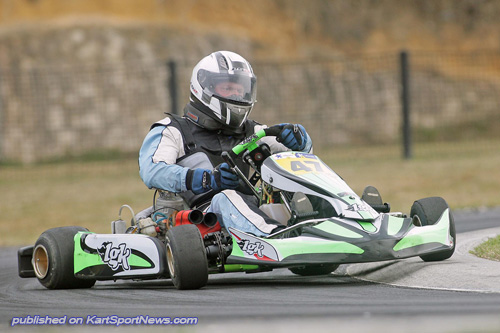 Tom Curran will be running in KZ2 Masters this weekend