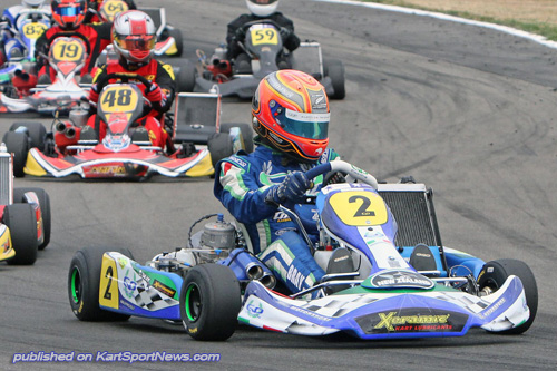 Daniel Bray leads KZ2