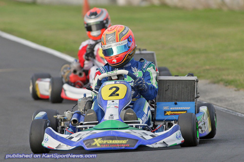 The Pro Kart round this weekend kicks off a busy two weeks of KZ2 racing for Daniel Bray