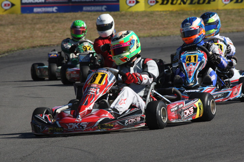 Mitchell Hewitt was victorious in TAG 125 Light