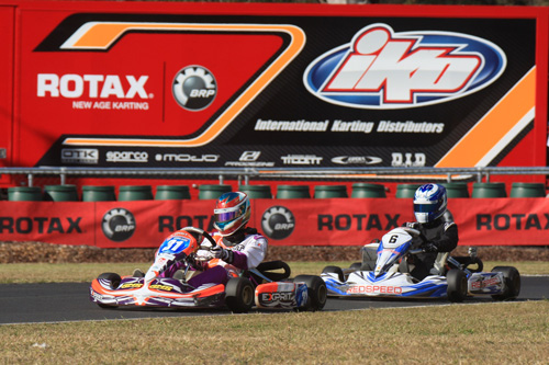 Jayden Ojeda (#31) currently leads the series standings in the junior classes of both Rotax Pro Tour and CIK Stars of Karting
