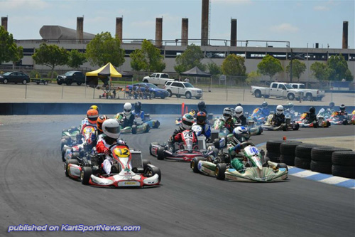 The Los Angeles Karting Championship continues to host large fields, showcasing great racing