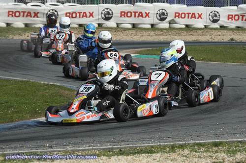 Joining Kinsman in the group heading to Melbourne are Palmerston North sisters Ashleigh and Madeline (pictured in kart #28) Stewart.