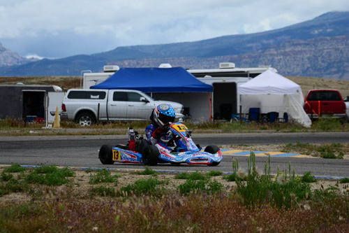 Rayce Dykstra swept the weekend in Micro Max competition