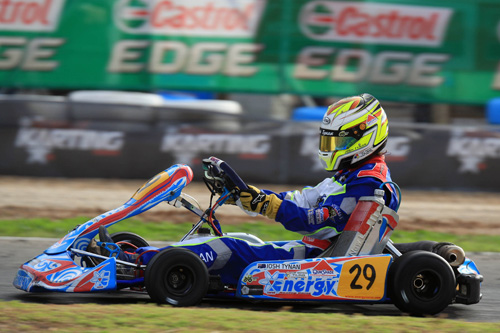Josh Tynan will suit up for the biggest event of his karting career in France later this month