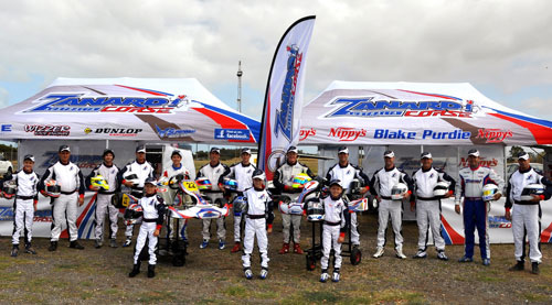 The 2014 driver line-up for Zanardi Corse Australia