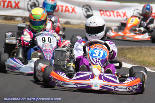Exprit’s Jayden Ojeda will be hoping to continue his trend of victories in Junior Max
