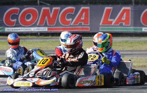 A final victory boosed Jorrit Pex #10 to third overall in the KZ2 Champions Cup