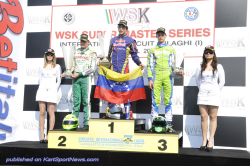 KFJ podium - Mauricio Baiz 1st, Mick Junior 2nd, Leonardo Lorandi 3rd