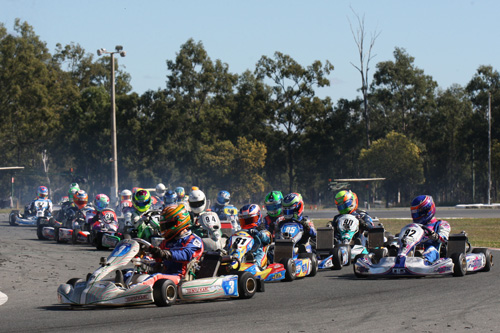 Australia's best kart racers will be in action in Newcastle this weekend