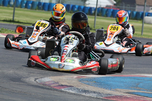 Ryan C. Lewis doubled up in the Rotax Junior division in Dallas