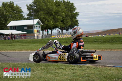 Coltin McCaughan dominated the Senior Max field to begin as the championship leader 
