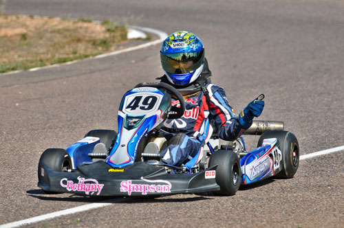 Bethany Simpson was 1st in the Junior National class at Whyalla on the weekend