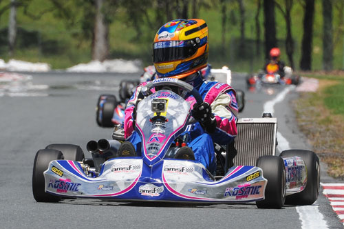 Townsville's Joshua Smith will race in the 2013 CIK-FIA European KF Championships 