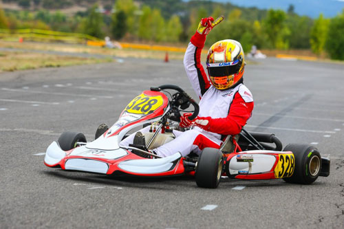 Jake Craig secured his Rotax Grand Finals ticket with two stellar victories in Rotax Senior to close out the championship