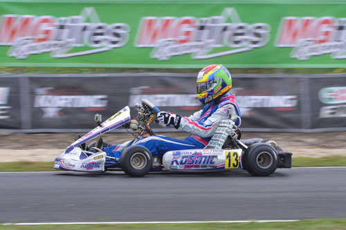 Horsley Park's Matthew Waters is currently second in the Pro Light (KF) standings