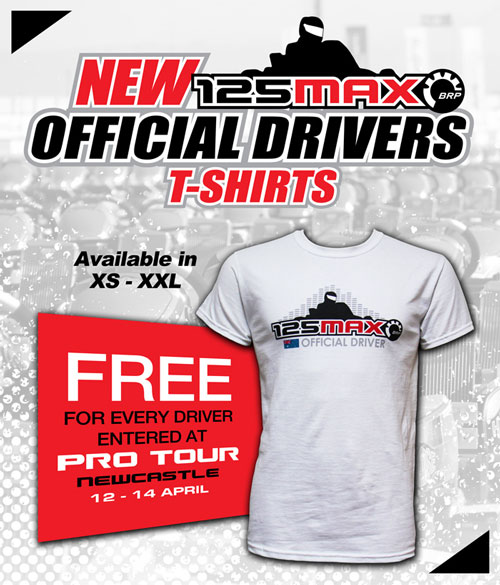 rotax t shirts 'official driver'