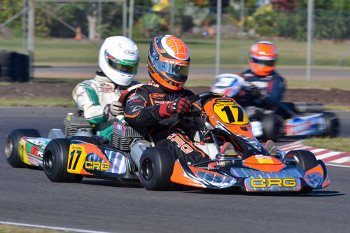 Troy Loeskow grabbed second in Clubman Light