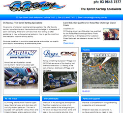 cc racing website cap