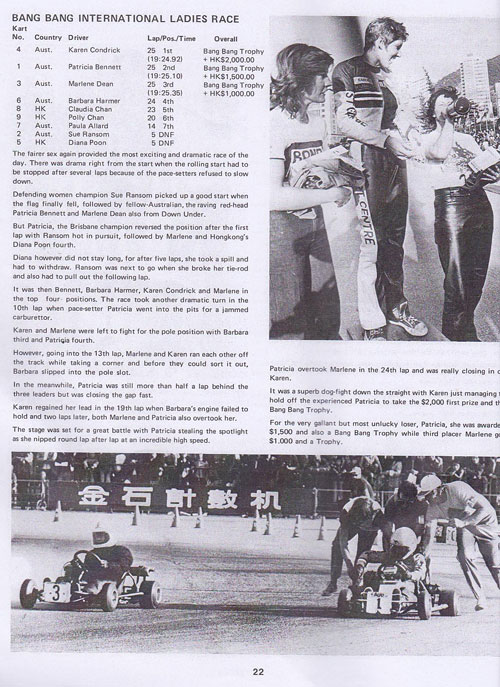 hong kong karter magazine 1976