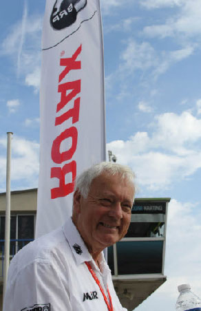 The Voice of Rotax and the man you hear on the live web stream - Ken Walker