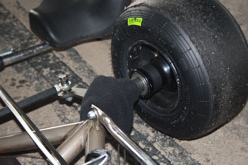 Stub axle warmers? The Kiwi's hiding their front-end settings