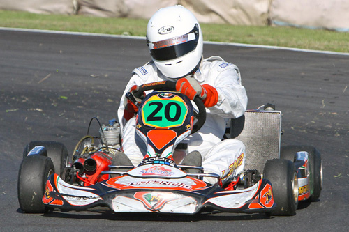 Driver to watch this weekend - Mark Lane (#20) KZ2 Masters
